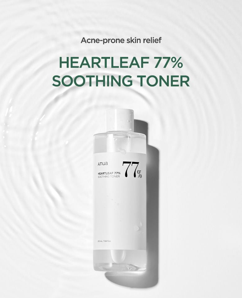 Anua - Heartleaf 77% Soothing Toner - Lotion apaisante