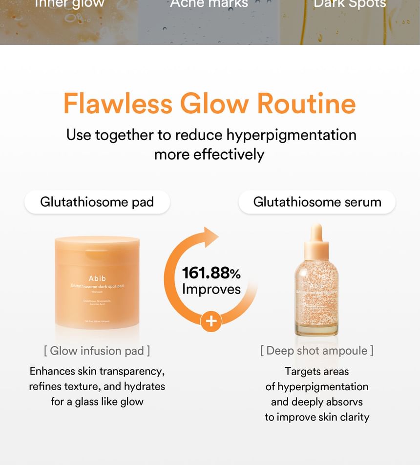 Abib Glutathiosome Dark Spot Serum – Sérum éclaircissant