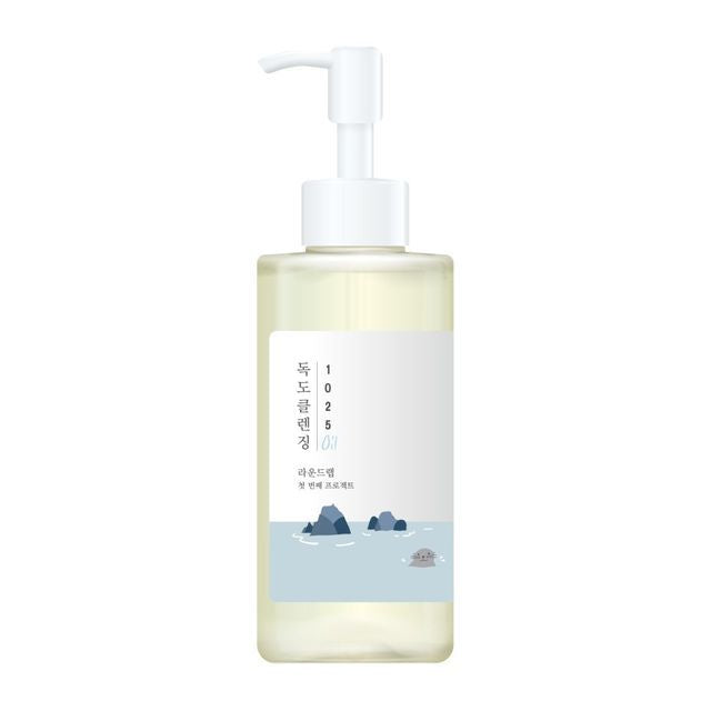 ROUND LAB 1025 Dokdo Cleansing Oil – Huile nettoyante apaisante