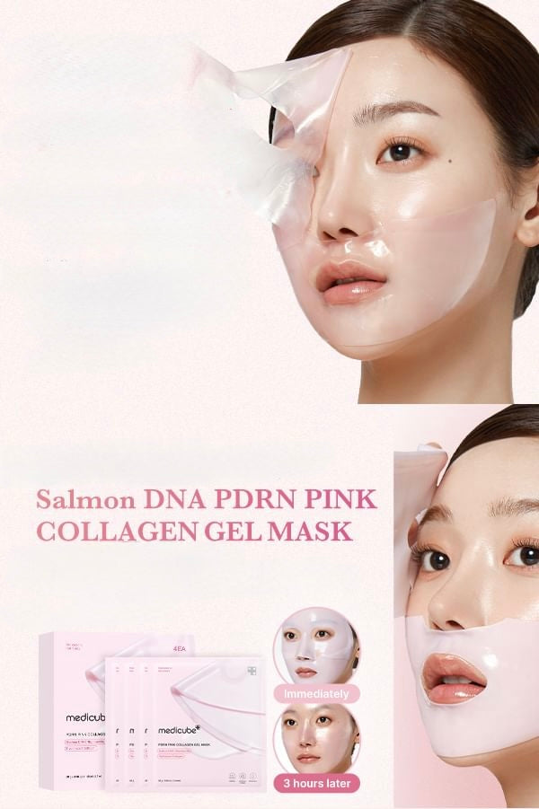 Medicube PDRN Pink Collagen Gel Mask — Masque gel au collagène