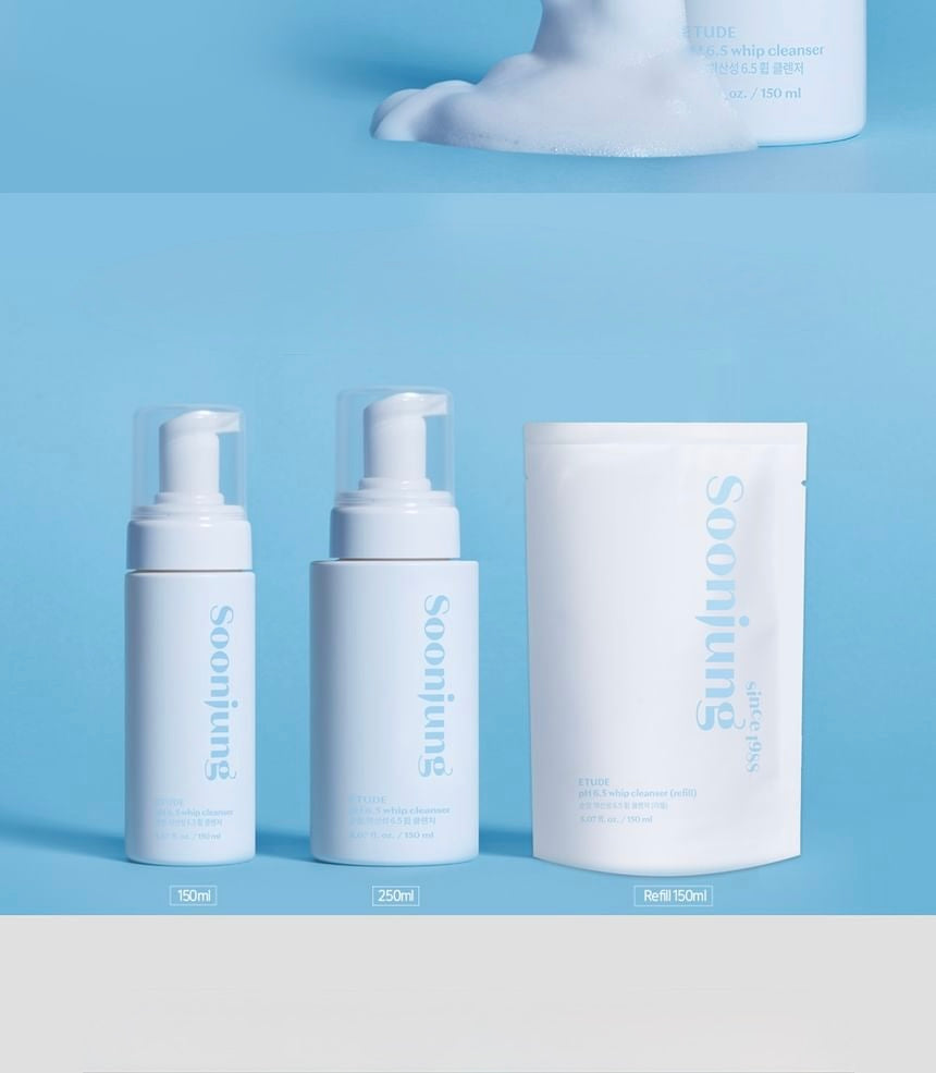 ETUDE Soon Jung Whip Cleanser Renewal – Mousse nettoyante