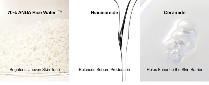 ANUA  Rice 70 Glow Milky Toner
