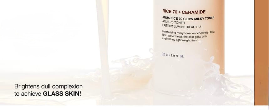 ANUA  Rice 70 Glow Milky Toner