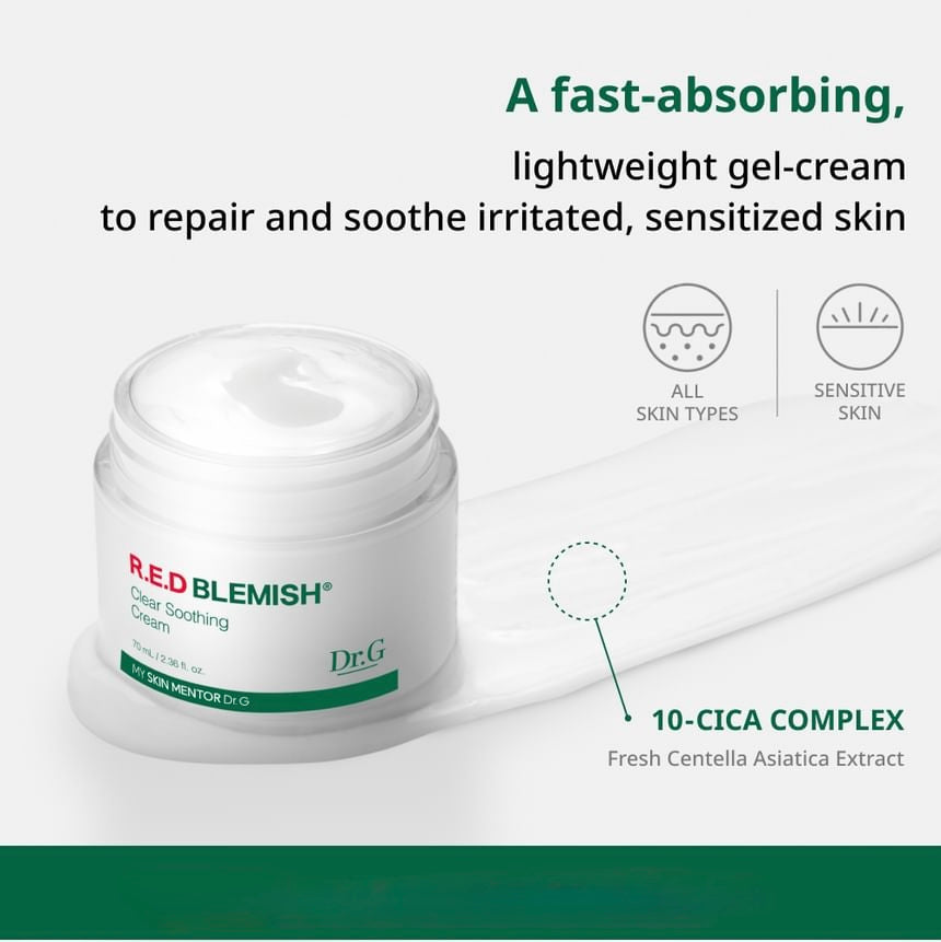 Dr.G  R.E.D Blemish Cica Soothing Cream