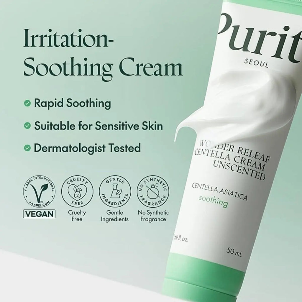 PURITO  Wonder Releaf Centella Cream Unscented