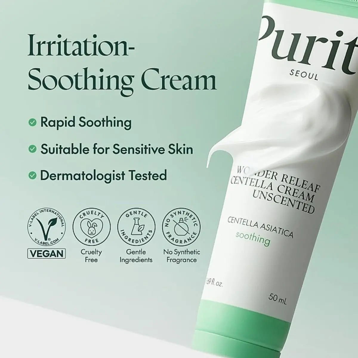 PURITO  Wonder Releaf Centella Cream Unscented