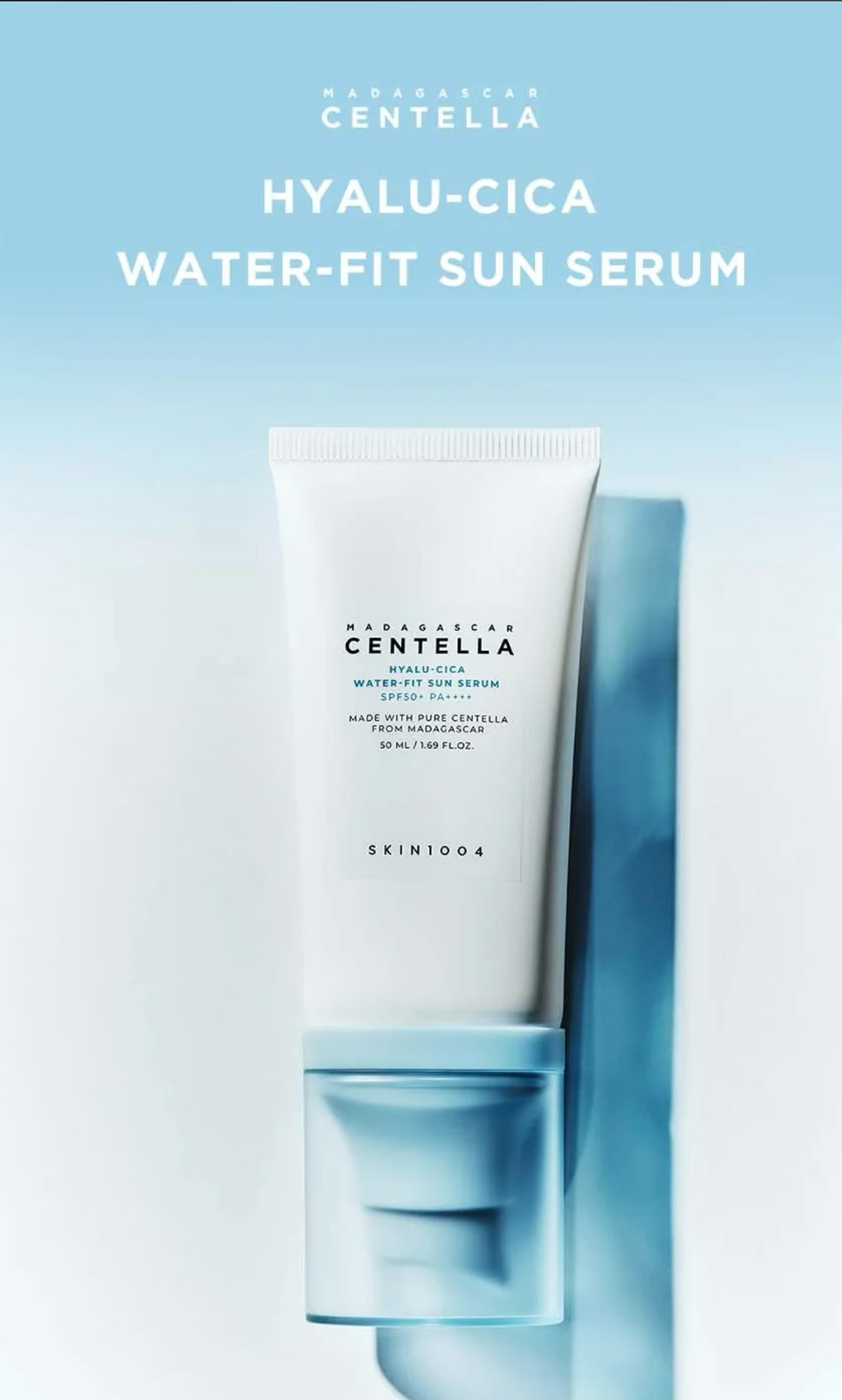 SKIN1004  Madagascar Centella Hyalu-Cica Water-Fit Sun Serum