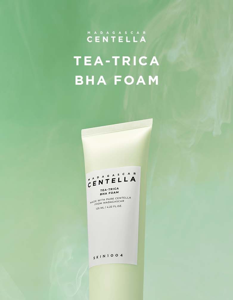 SKIN1004 Madagascar Centella Tea-Trica BHA Foam