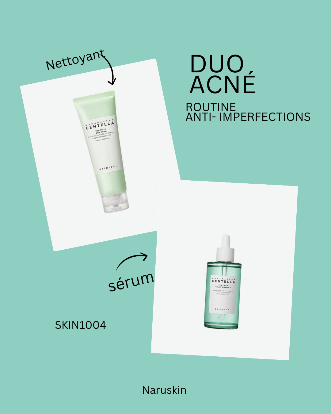 SKIN1004  Madagascar Centella Tea-Trica Relief Ampoule